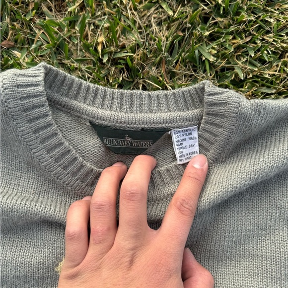 Y2K Boundary Waters Sweater - Picture 3 of 3
